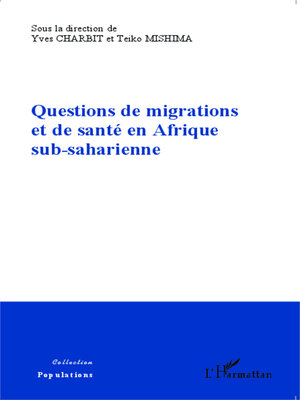 cover image of Questions de migrations et de santé en Afrique sub-saharienne